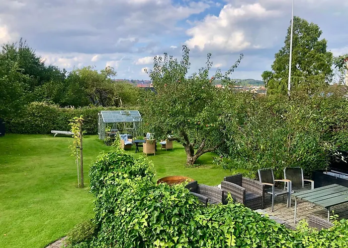 Daire Charming Sunroom With Panorama View Randers