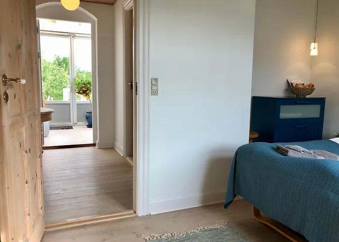 Daire Charming Sunroom With Panorama View Randers